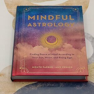 Mindful ASTROLOGY COSMIC Guide Book ZODIAC Sun Moon Stars Self-Knowledge